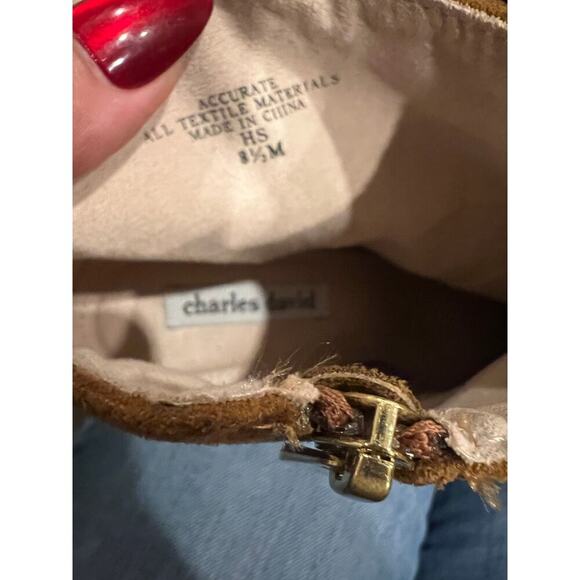 Charles David Suede Shoes - Picture 5 of 7